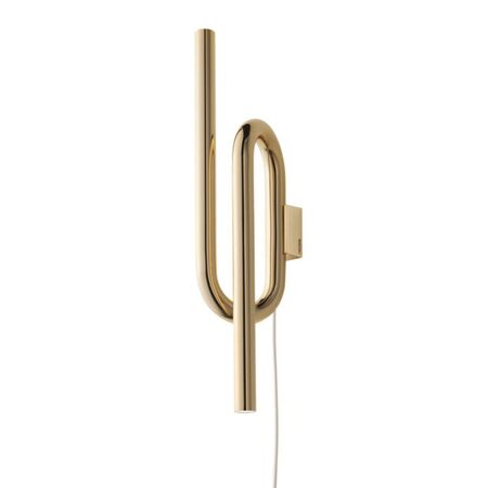Foscarini Wandleuchte Tobia mit Stecker von Foscarini Gold