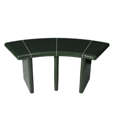 Ferm Living Kurvige Bank Deya von Ferm Living x Utzon Dunkelgrün