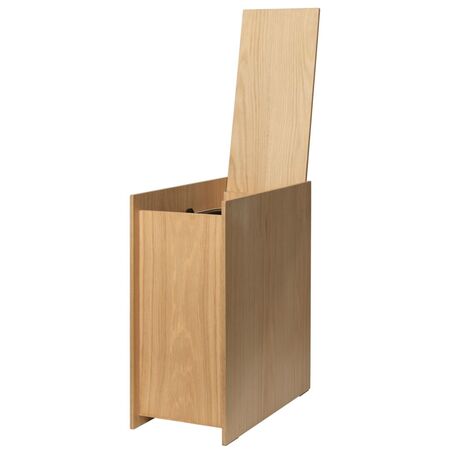 Ferm Living Holz-Mülleimer Sama von Ferm Living H: 51 cm, Natural Oak Veneer