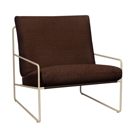Ferm Living Desert 1-Seater Cashmere, Chestnut