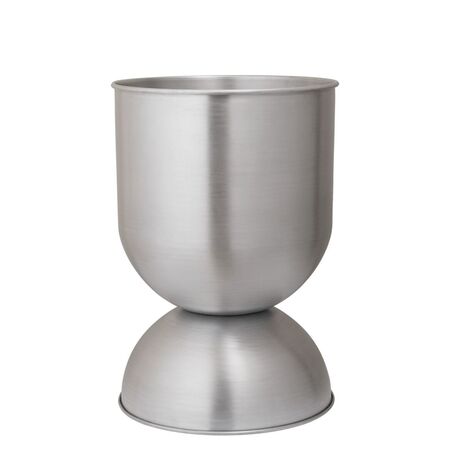 Ferm Living Hourglass Pot Ø: 40 cm / H: 59 cm , Aluminum