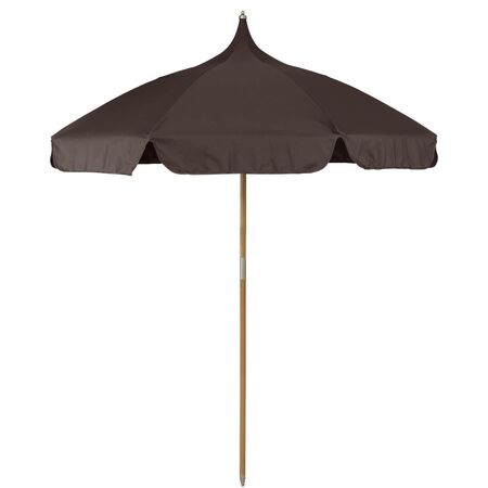 Ferm Living Sonnenschirm Lull von Ferm Living Dark Chocolate