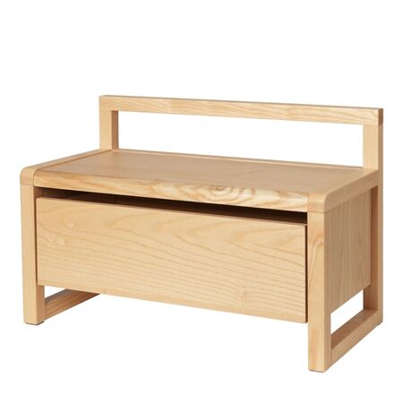 Ferm Living  Kinderbank Little Architect mit Aufbewahrung von Ferm Living Esche