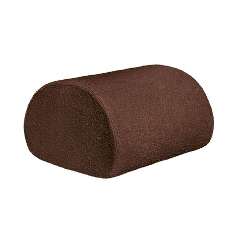 Ferm Living Rouli Pouf Chestnut Brown - Pure Bouclé