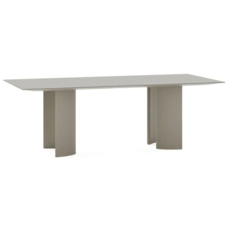 Fast Spa Gartentisch Naca Feinsteinzeug von Fast Pulvergrau 