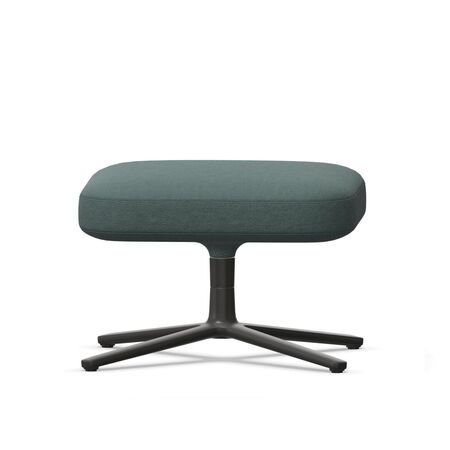 Ottoman Grand Repos Vitra, Volo Kanariengelb, Aluminium poliert