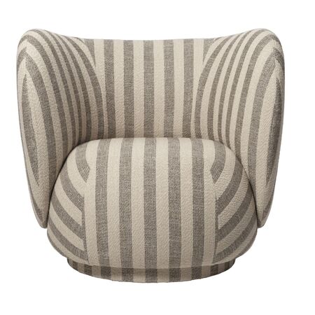Ferm Living Rico Lounge Chair Sand / Off-white - Louisiana