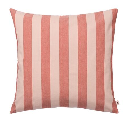 Ferm Living Strand Outdoor Cushion B: 50 cm / H: 50 cm , Burnt Ochre/Parchment