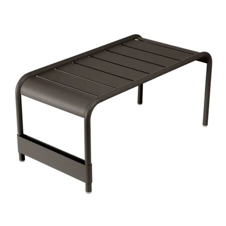 Fermob Hocker 'Luxembourg' zu Lounger Latte-Beige E8, Gross - B: 86 cm