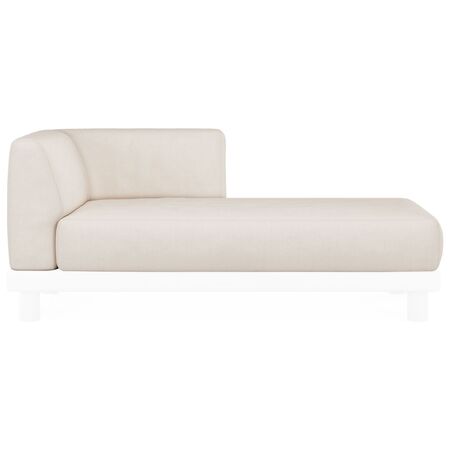 Ethnicraft Outdoor Tagesbett Kissenset mit Armlehne Monocle von Ethnicraft  Links