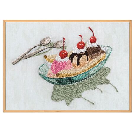 Paper Collective Stickerei Sundae Best von Paper Collective 50 x 70 cm 