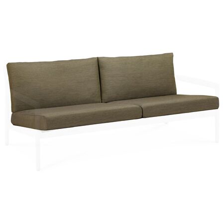 Ethnicraft Outdoor Sofa 2+ Sitzer Kissen Set Jack von Ethnicraft Grün