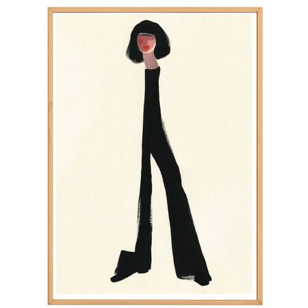 Paper Collective Gemälde Black Pants von Paper Collective 50 x 70 cm 