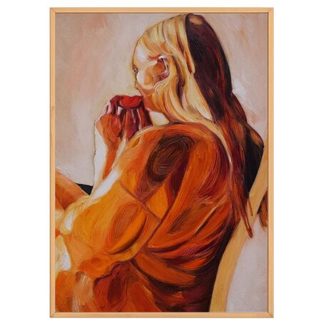 Paper Collective Gemälde Blood Orange von Paper Collective 50 x 70 cm 