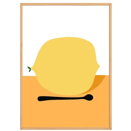 Paper Collective Gemälde Citron von Paper Collective 50 x 70 cm 