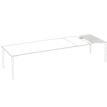 Fast Spa Zusätzliche Verlängerung aus Feinsteinzeug von Fast  Antikes Weiss , GNV-Snow