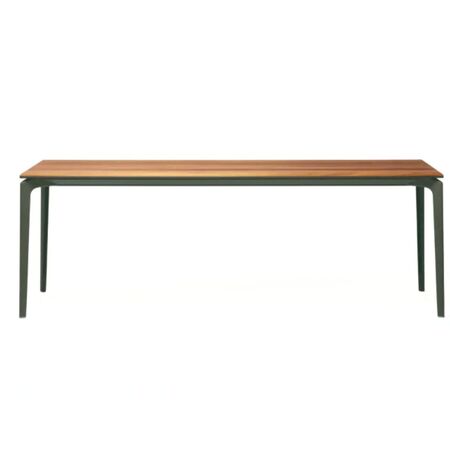 Fast Spa Rechteckiger Tisch Iroko von Fast L: 220 cm / B: 100 cm,  Grüner Tee 