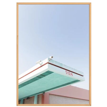 Paper Collective Fotografie Los Angeles is Pink 01 von Paper Collective 50 x 70 cm 