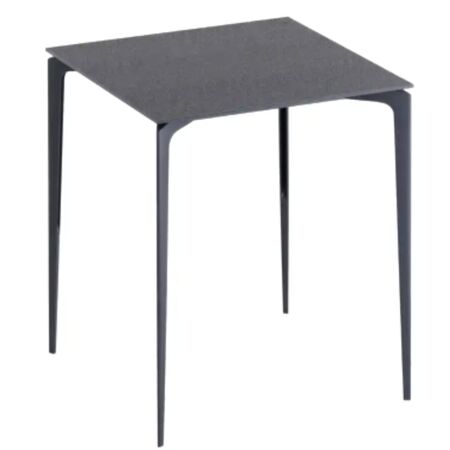 Fast Spa Hoher Tisch Gesprenkeltem Allsize von Fast L: 90 cm / B: 90 cm, Metallgrau , Anthrazit