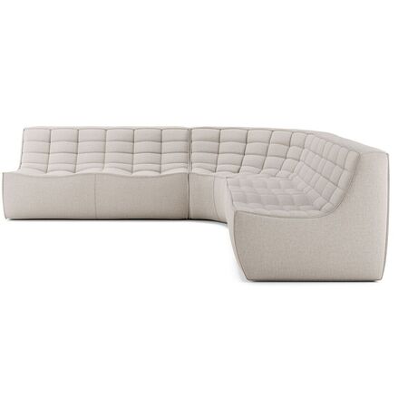 Ethnicraft_N701_Lounger_Kombination_Rechts_3_mit_90_runde_Ecke_Beige_22072