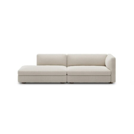 Modularsofa Coda mit offenem Element links von New Works