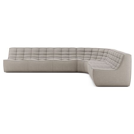 Ethnicraft_Lounger_Kombination_Rechts_5_mit_90_Runde_Ecke_Ecru_Eco_Fabric_22136