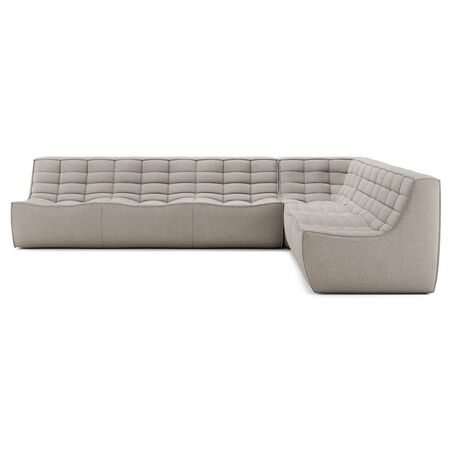 Ethnicraft_Lounger_Kombination_Rechts_5_mit_90_Ecke_eckig_Ecru_Eco_Fabric_22137