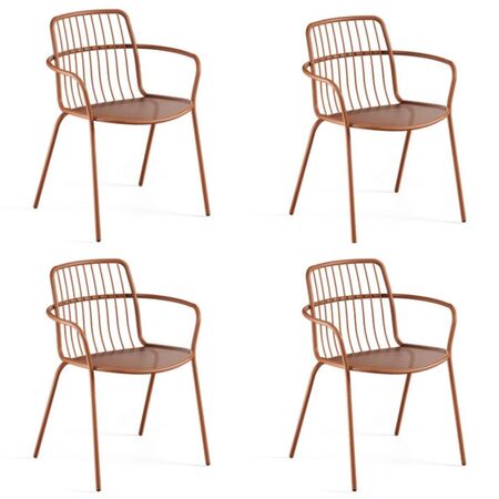 Gartenarmlehnstuhl Alisea 4er Set von Emu