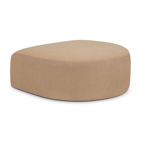 Ethnicraft Halbrunder Hocker Bulky von Ethnicraft Light Sepia