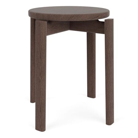 Audo Furniture Audo Copenhagen Passage Stool Dark Stained Oak