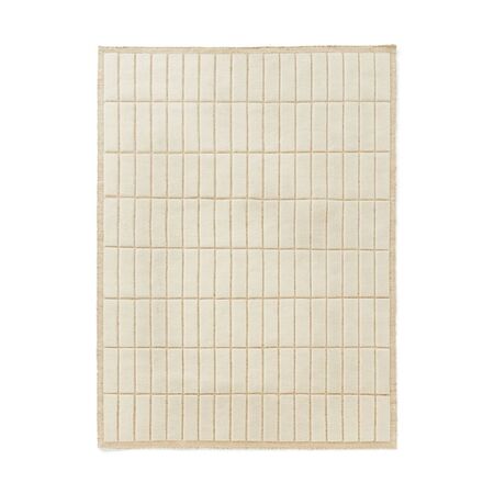 Audo Furniture Rug Tile von Audo Copenhagen Ivory, L: 240 cm / B: 170 cm