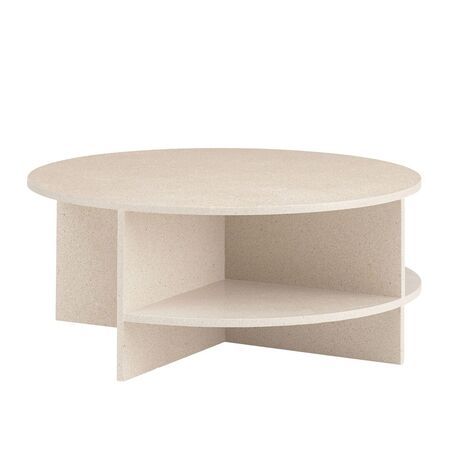 Muuto Couchtisch Halves von Muuto Off-White
