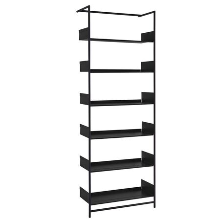 Mox Anlehnregal Pool 220 Max von Mox Schwarz strukturiert, Schwarz strukturiert