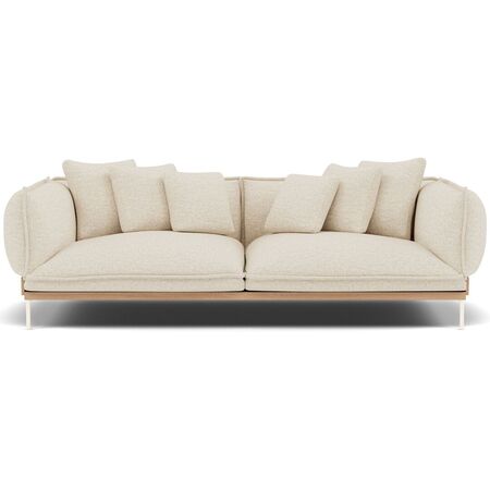 Fogia 2-Sitzer Sofa Jord von Fogia Moss 0004 - Eiche lackiert