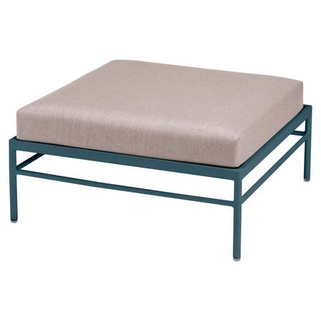 Fermob Hocker Rivage von Fermob Acapulcoblau 21, Tissue Papyrus