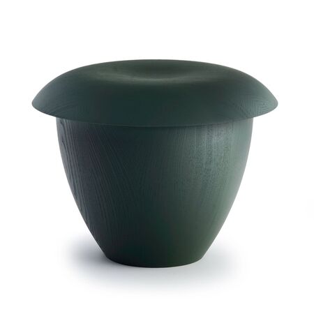 Karakter Hocker Bon von Karakter Brown-green stained ash