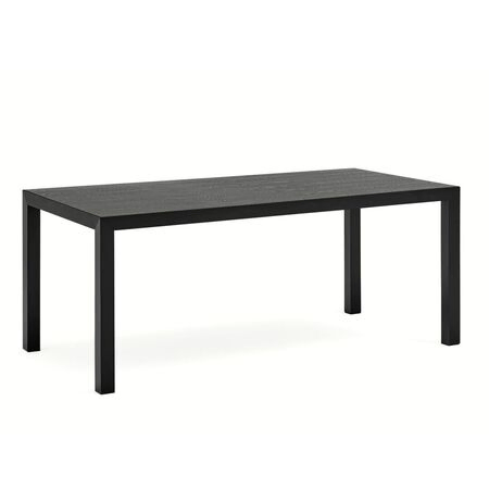 Teulat Rechteckiger Esstisch Alma von Teulat Black / Black