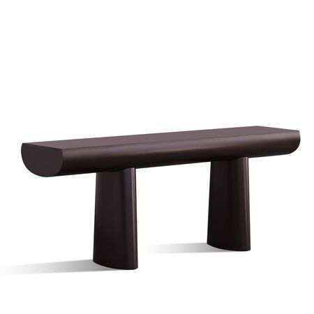 Karakter Tisch Console von Karakter Dark Aubergine