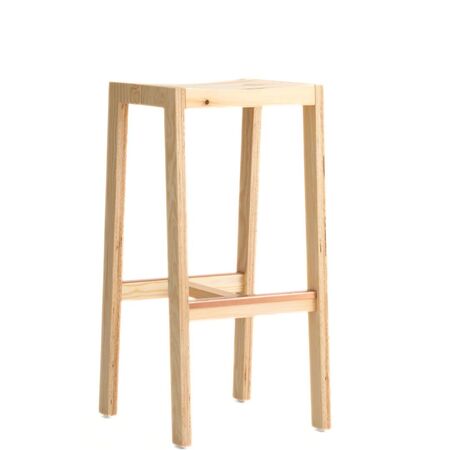Vaarnii 016 Maasto Bar Stool von Vaarnii Natur, H: 65 cm