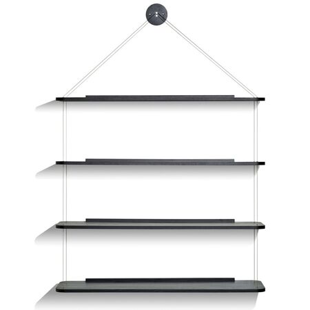 Karakter Wandregal Libreria Pensile von Karakter Black stained oak