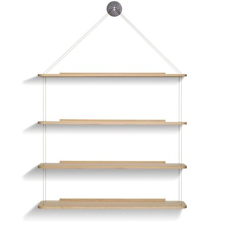 Karakter Wandregal Libreria Pensile von Karakter Black stained oak