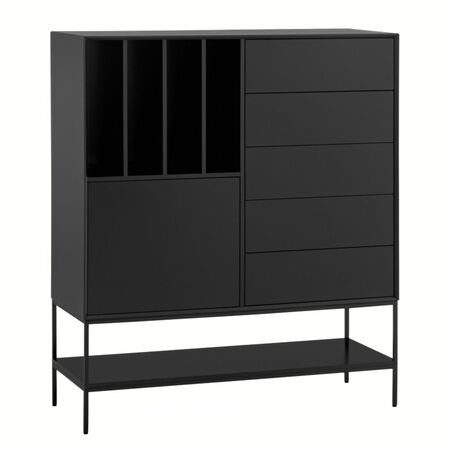 Teulat Hoher Schrank Platt von Teulat Sand