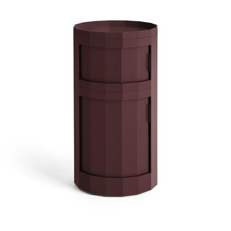 HAY Living Container Facet von Hay  Burgundy Red, Version 110