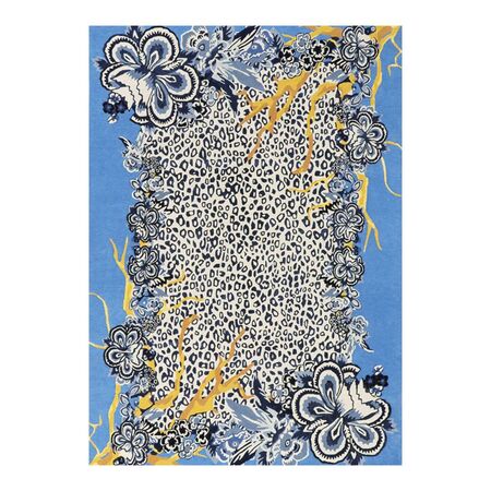 Toulemonde Bochart  Teppich Jungle Forest von Toulemonde Bochart B: 250 cm / L: 350 cm , Schwarz-multi