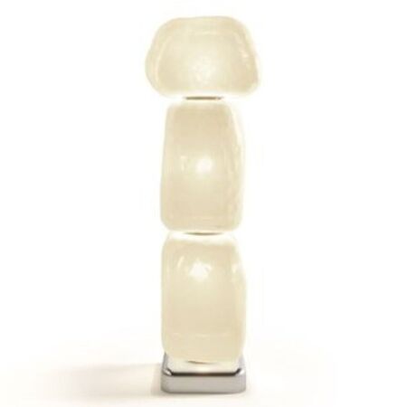 Karakter Karakter Wax Stone Light Floor III - Stehleuchte Beige, Ja