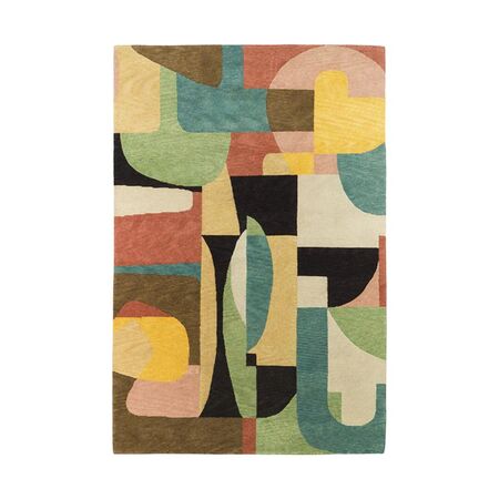 Toulemonde Bochart  Teppich Jazzy von Toulemonde Bochart B: 250 cm / L: 350 cm , Multicolor