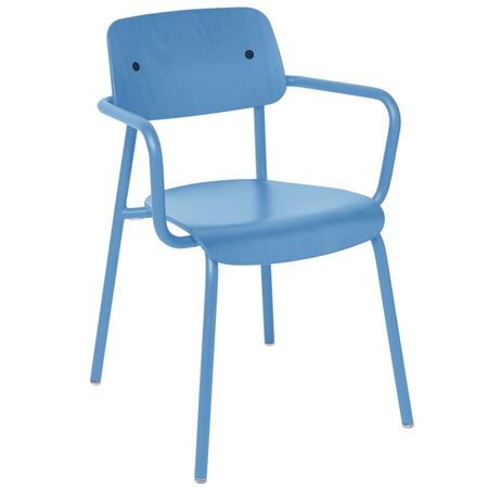 Fermob Studie Lasierter Holz Bridge Maya Blau von Fermob Maya Blau E1,  Maya Blau E1