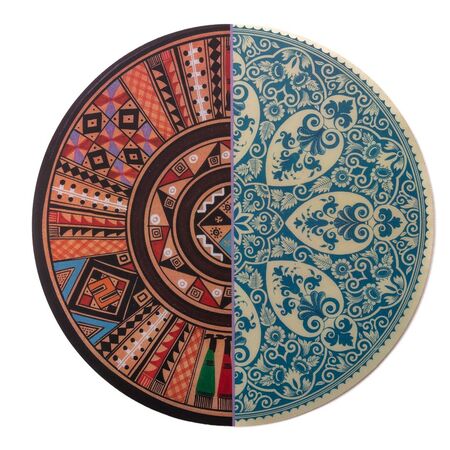 Tischset Hybrid im 6er Set von Seletti