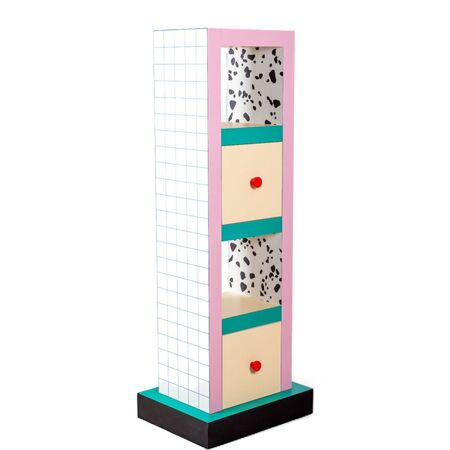 Badezimmerregal Supertower Blue Grid von Seletti