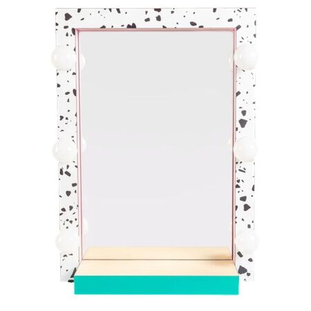 Spiegel Supermirror Terrazzo von Seletti